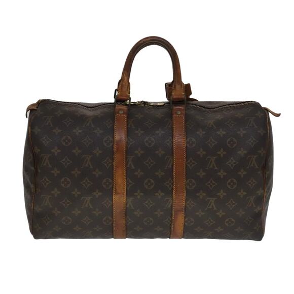 LOUIS VUITTON Monogram Keepall 45 Boston Bag M41428 - Picture 2 of 16